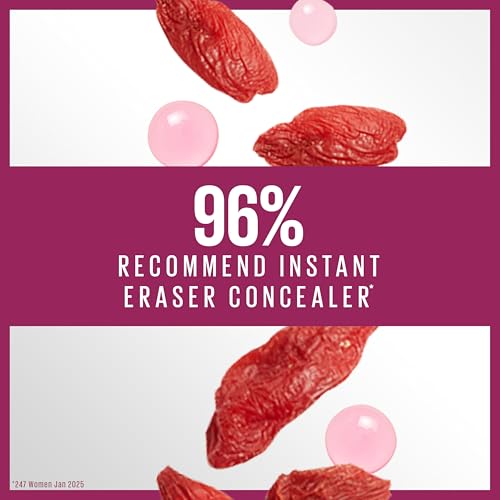 Maybelline New York Eraser Eye, Colour Correcting Concealer, Neutralizes Blue Hues & Hyperpigmentation, Natural Soft-Focus Finish, Dermatologist Tested & Suitable for Sensitive Skin, (05, Brightener)