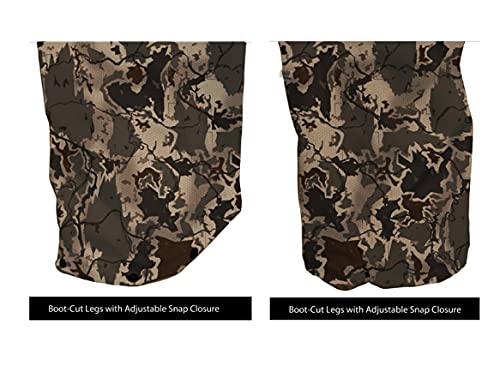 RIVERS WEST Men's Pioneer XT Waterproof Windproof High Back Hunting Bib2