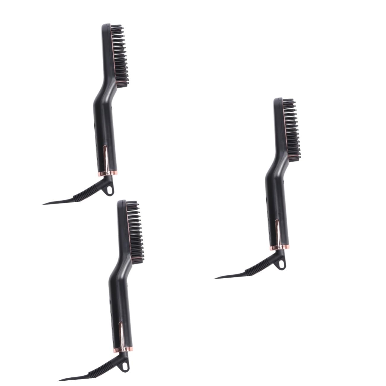 Beaupretty 3 Piezas limpiador bigote peine madera peine madera beard brush beard oil boar bristle brush peine peluqueria limpieza barba modelado peine alisador hombre