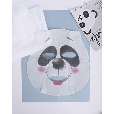 Buy Masque Bar Pretty Animalz Panda Facial Sheet Mask 6 Pack Korean Beauty Skin Care Treatment Heals Blemishes Evens Skintone Reduces Puffiness Sooths Fun Face Mask Sheets Animal Characters