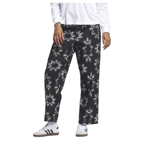 adidas Mens Astarry Pintuck Drawstring Pants Skate Casual Drawstring - Black