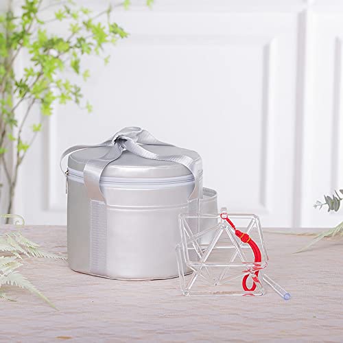 Clear Quartz Crystal, With Crystal Striker And Carry Case Bag, Sound Healing Chakra Optically Musical Instrument, For Sound Healing Meditation(6 inch)