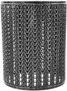 Metal Drum Cage Ceiling Light Shade Hollow Out Easy Fit Lamp Shade for Ceiling Pendant Light for Kitchen, Hall