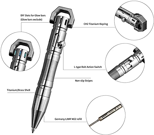 MecArmy TPX8 Mini penna a sfera in metallo