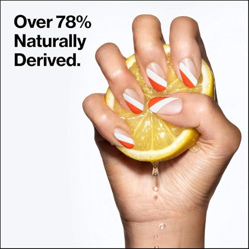 Image of REVLON Ultra HD Snap Nail Color, Natural Rich Glossy Polish, 100% Vegan Formula, No Base or Top Coat Needed, 010 Marigold Maven, 0.27 fl oz