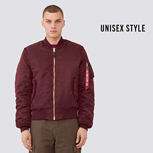 Buy Alpha Industries Men's MA-1 Slim FIT MID Length Flight Jacket