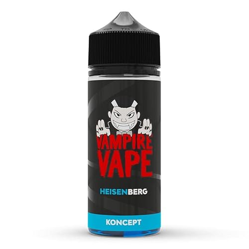 E-liquid HEISENBERG 100ml Vampire Vape Koncept - Receta secreta que atrapa con su trasfondo afrutado y un frescor helado - Para cigarrillos electrónicos Vaper Pod - Sin Nicotina Sin Tabaco
