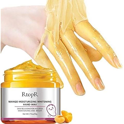 Mango Moisturizing Hand Wax Whitening Brightening Hand Mask Exfoliating Repair Calluses Nourishing Hand Skin Care Treatment Anti-Aging Improve Dryness Cover