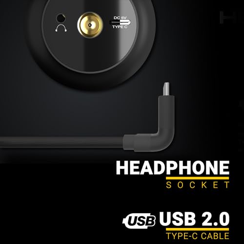 Ant Esports Wente 280 USB Microphone, Condenser Gaming Microphone for PC/MAC/PS4/PS5/Phone-Cardioid Mic with Brilliant RGB Lighting Headphone... - Image 4