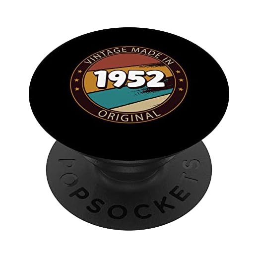 1952 Cumpleaños PopSockets PopGrip Intercambiable