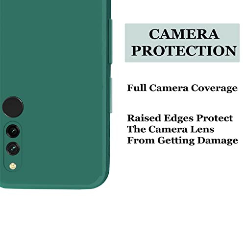 Image of A rtistque Back Cover Case for Mi Redmi 8 with Camera Protection | Shockproof TPU | Stylish Protective Design | Slim Fit | Ultra Matte | Mi Redmi 8 Back Cover - Green