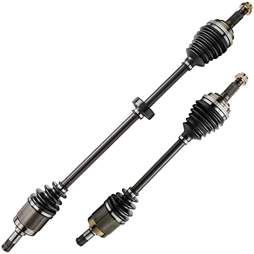 Image of Detroit Axle - Front End 14pc Suspension Kit for 1996-2000 Civic, 2 CV Axle Shafts 2 Control Arms 2 Ball Joints 2 Sway Bars 4 Tie Rods 2 Boots 1997 1998 1999 Replacement
