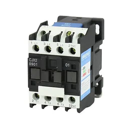 Contactor CA CJX2-0901 trifásico con bobina de 36V para un control de motores sin fallos