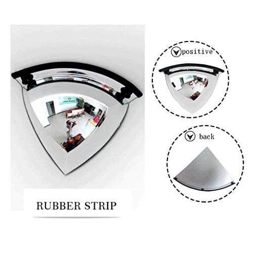 Miroir de circulation incassable convexe acrylique panoramique grand-angle DLC