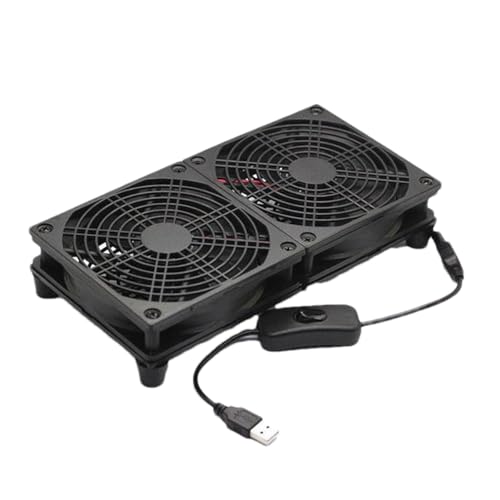 Quiet Low-Crash Radiator Fan for Laptop - Efficient Cooling Tool for Computer Hosts, Laptops, Industrial Cases, & Routers - Offers Stable Performance as a Cooling Accessory