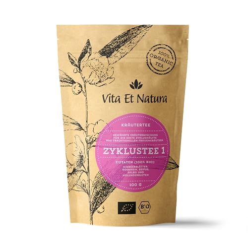 Vita Et Natura® BIO Zyklustee 1 - Bewährter Tee aus traditionellen Frauenkräutern mit u.A...