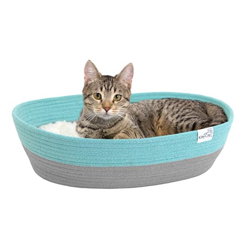 Kitty City Cat Bed, Cotton, 14'W x 19'L x 5'H