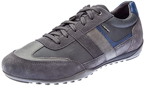 Preisvergleich Produktbild Geox Herren U Wells Sneakers, Anthrazit, 43 EU