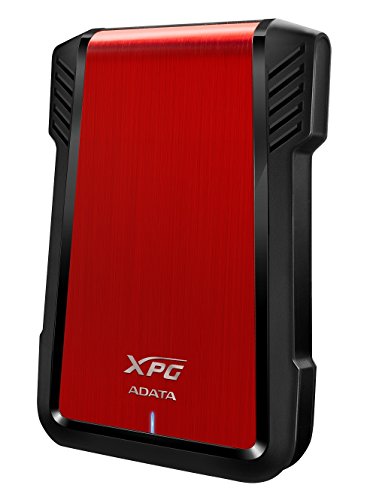 ADATA EX500 2.5 Carcasa de Disco Duro/SSD Negro, Rojo