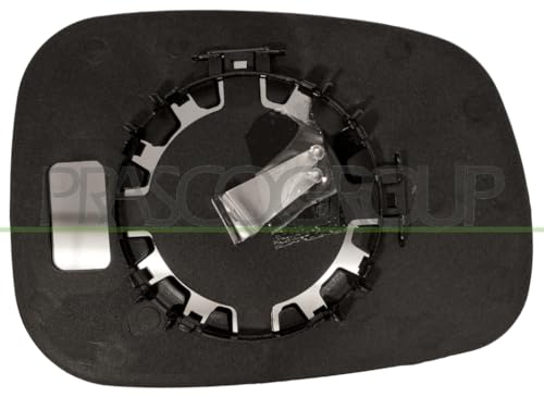 Verre de rétroviseur Prasco SZ0347524 pour remplacer un miroir cassé ou flou
