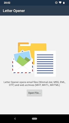 Letter Opener - Winmail.dat, MSG, EML & MHT Viewer