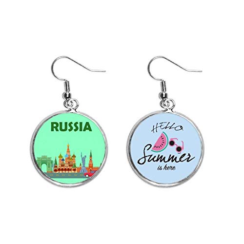 Pendientes de sandía y grafiti de Rusia para tus looks de playa y verano