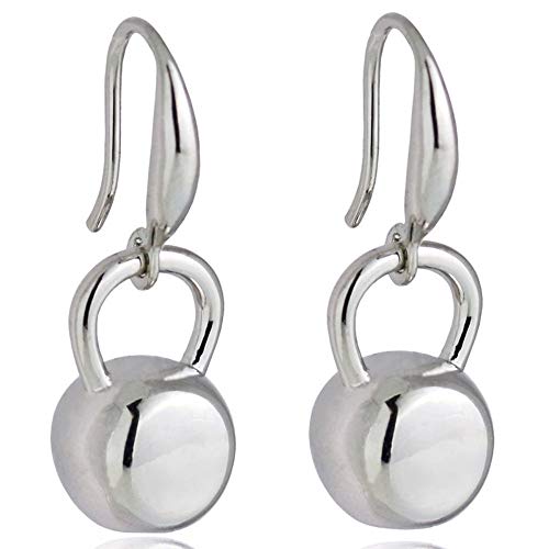 Pendientes pendientes de estilo étnico retro aretes deportivos deportivos kettlebells para mujeres