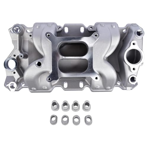 Collecteur d'admission en aluminium double plan haut rendement pour Small Block APT 350
