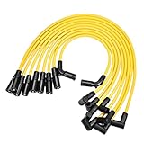 Spark Plug Wire Set Fit for Chevrolet Silverado 2500, Tahoe, Suburban 1500, Express 1500 2500, K1500, K2500 & Fit for GMC Yukon,Fit for Cadillac Escalade 1996-2003 Replaces# 9718Q 88862381 (Set of 9)