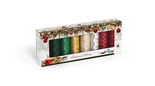 Hilo de bordar Mettler PolySheen y metálico, set 8 miniatura 4