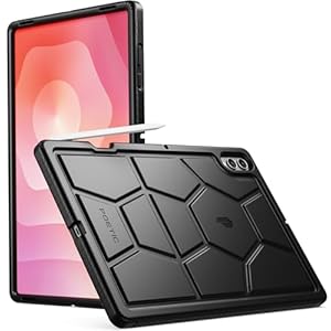 Poetic TurtleSkin – Funda para Samsung Galaxy Tab S11 Ultra (versión 2025) de 14.6 pulgadas con soporte para bolígrafo S, resistente a los golpes, funda protectora de silicona para niños, color negro