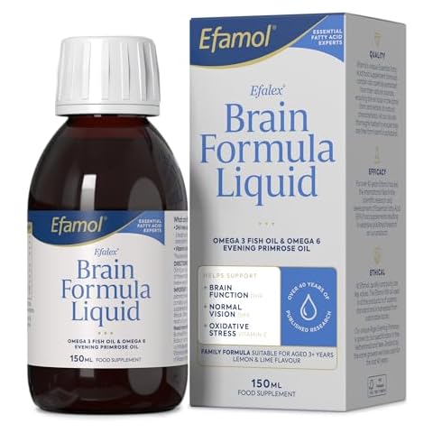 Efamol Efalex Brain Formula Liquid Supplement Cover
