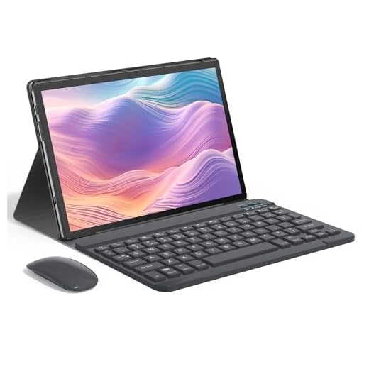 S7K Tablet 3 em 1, 10,1'' FHD Tela Android 13 8GB RAM 256GB ROM, Bateria 8800mAh Câmera 16MP + 32MP, Resolução 1920X1200 Taxa de Atualização de 120Hz, Versão WiFi de Banda Dupla 2.4G/5G (cinza)