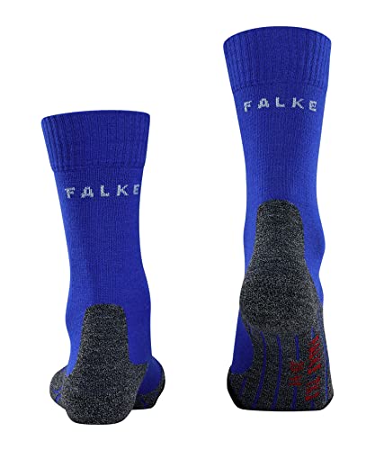 FALKE Unisex Kids Catspads Slipper Socks, Cozy Warm, Cotton Merino Wool, House Socks for Winter and Fall, Sole Grips, Grey (Asphalt Melange 3180), 10-12.5, 1 Pair2