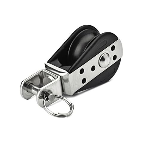 ARBO-INOX Block Umlenkrolle Kugellager Tauwerk Seil thumbnail