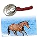 BESPORTBLE Ergonomic Handle Spring Curry Comb Horse Curry Comb for Horse Care Mane and Tail Brush Random Color