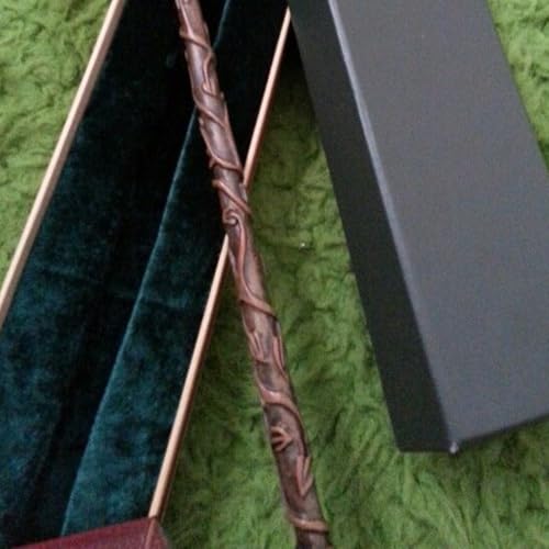 Image of FUSKED Magical Wizard Wand with Authentic Details for Kids Unisex Party Costume Christmas Cosplay Accessory, Magical Costume Theme Party (Hermione)