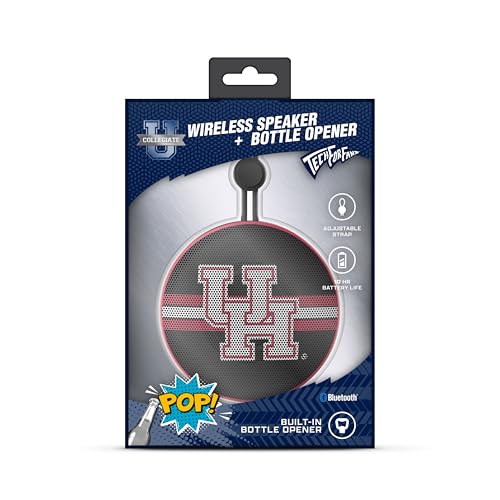 SOAR Bluetooth Bottle Opener Speaker, Houston Cougars miniatura 2