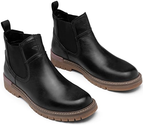 Image of Jousen Chelsea Boots Casual Slip On Ankle Waterproof Mens Boots