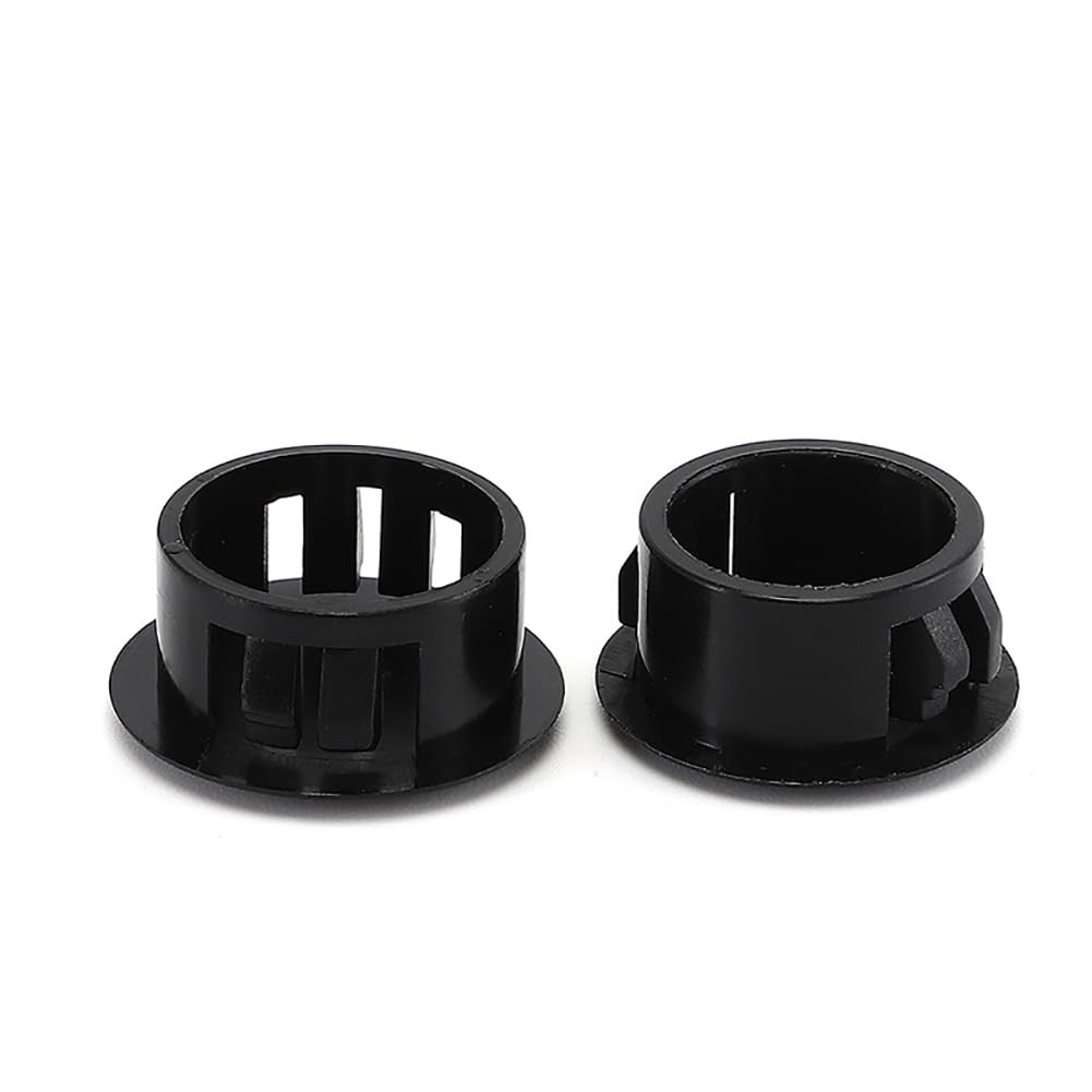 JIHUOO Plastic Hole Plugs - Rubber Door Screw Hole Covers (120 Pcs), Black, Diameter 5mm, 6mm, 10mm, 13mm, 16mm, 19mm - Image 4