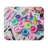 Dimensions : Le Bureau Tapis Souris mesure 10 pouces x 12 pouces (25 cm x 30 cm). Ce tapis de souris est durable et idéal pour de longues heures d'utilisation.