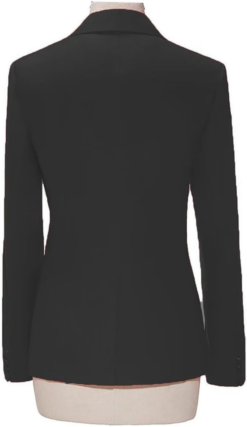 Women 3 Pieces Suit Set Long Sleeve Blazer Business Work Pants for Women