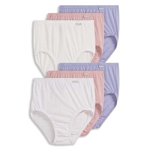 Image of Jockey Women's Underwear 100% Cotton Elance Brief - 6 Pack
