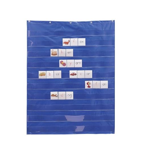 Tableau routine tâches quotidiennes bleu pour l'autonomie des enfants