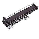 【Pull-out & Display】The clothes rail is a retractable, can be easily pulled out, allowing you to choose or organize clothes as much as you like. The ball design on the closet bar helps to reasonably classify the clothes and is not easy to slide.