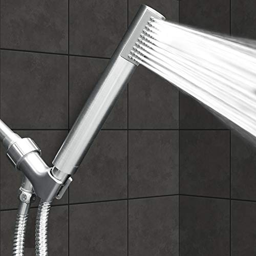 Showermaxx, Luxury Spa Series, Ultra High Pressure Hand Held Shower Head With Extra Long Stainless Steel Hose, Maxx-Imize Your Shower With Showerhead In Polished Chrome Finish #TOP7