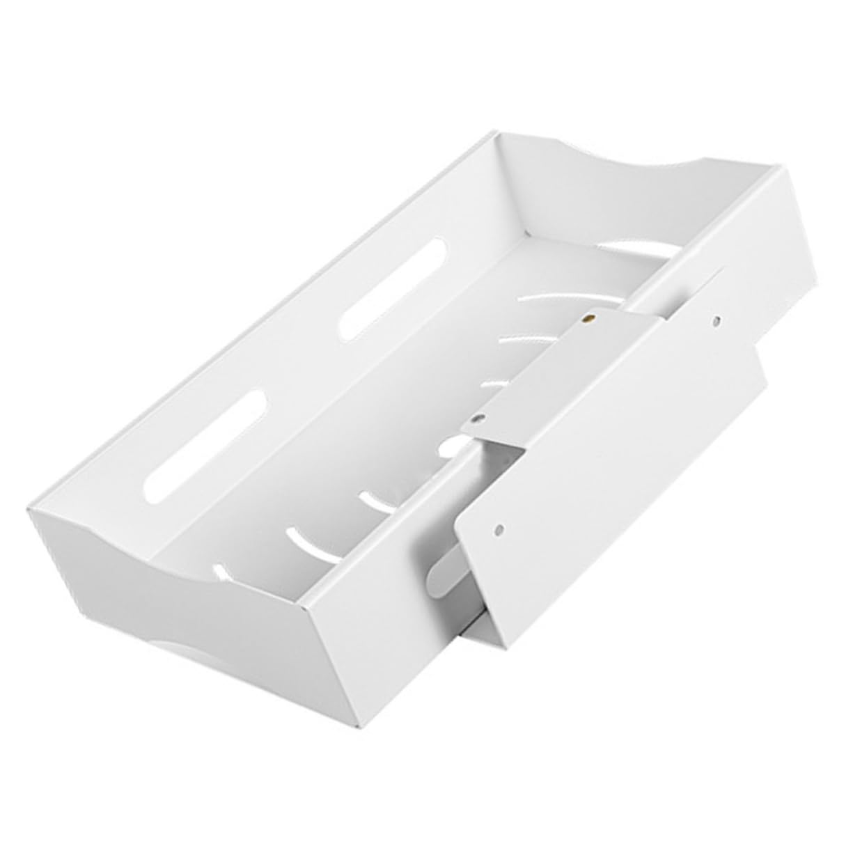 Ciieeo under Sink Organizer Rack Expandable Storage Shelf for Bathroom and Kitchen Slide Out Cabinet Holder and Rustproof for Efficient Space Management