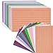 Hygloss 100-Pack Colored Index Cards - 3.75x5.75 Inch Blank Flash Cards For Studying
