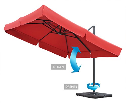 Ombrellone parasole da giardino Roma