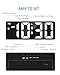 AMIR Digital Alarm Clock, [Upgraded Version] LED Clock for Bedroom, Electronic Desktop Clock with Type-C Port,Adjustable Brightness,DST,Snooze,12/24H Display for Home,Office